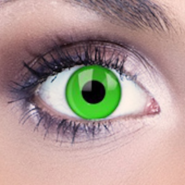 Kontaktné UV šošovky - zelená